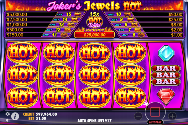 Joker’s Jewels Hot Slot Overview